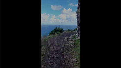 Larano - Larano cliff footpath