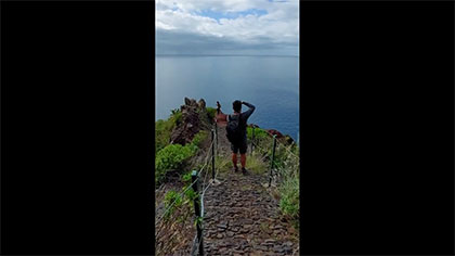 Pesqueiro- Cliff footpath of Pesqueiro