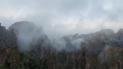 Les plus hauts sommets de Madère - Randonnée à Areeiro - Pico Ruivo